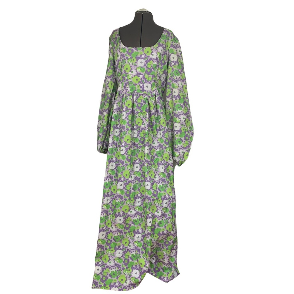 Vintage Handmade 1960’s - 1970’s Flower Power Dress